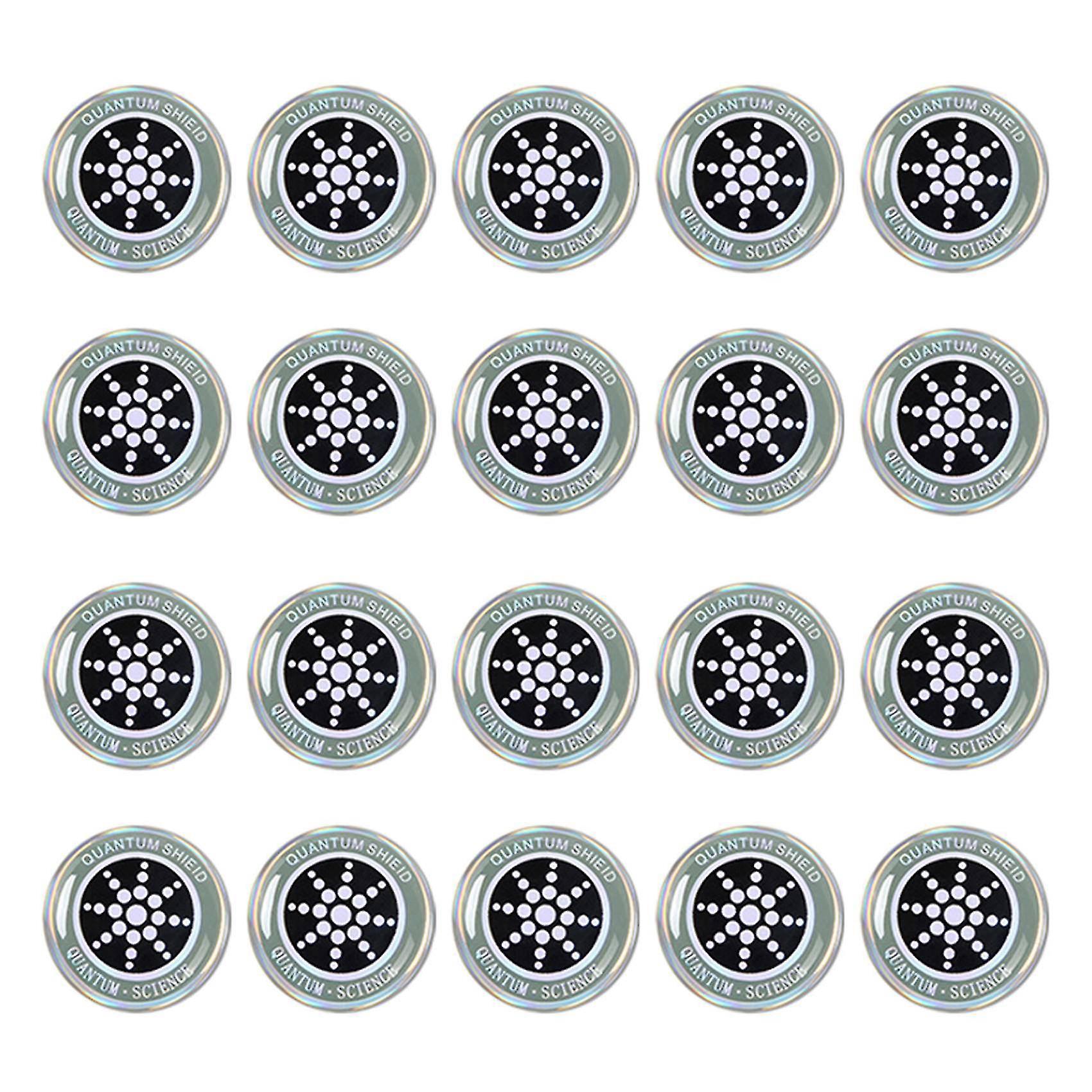 20 قطع EMF حماية ملصق مكافحة الإشعاع ملصق الهاتف الخليوي للهاتف المحمول باد وجميع الكهرباء