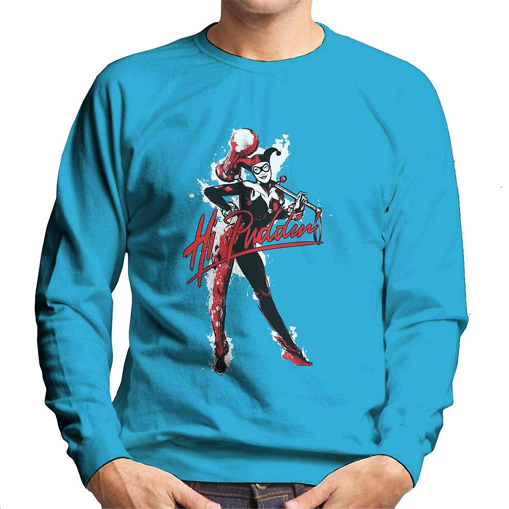 Batman Harley Quinn Hi Puddin Men's Sweatshirt