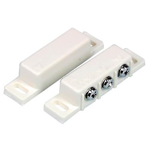 DOUBLE THROW Security Alarm Reed Switch Premium Screw Down Self Adhesive Tap