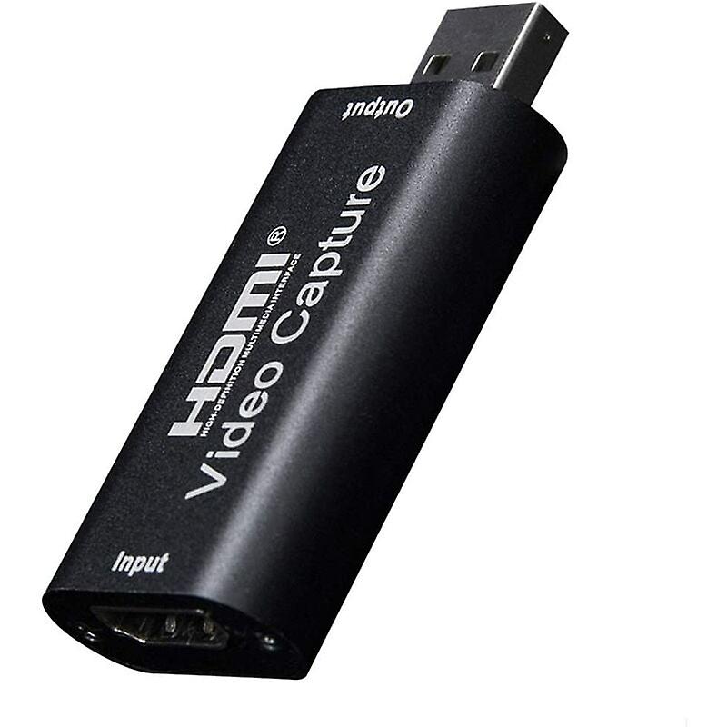 USB HDMI Video Capture,1080p o Video Capture Card,HDMI to USB 2.0 Capture Card,for Live Video Streaming Video Recording