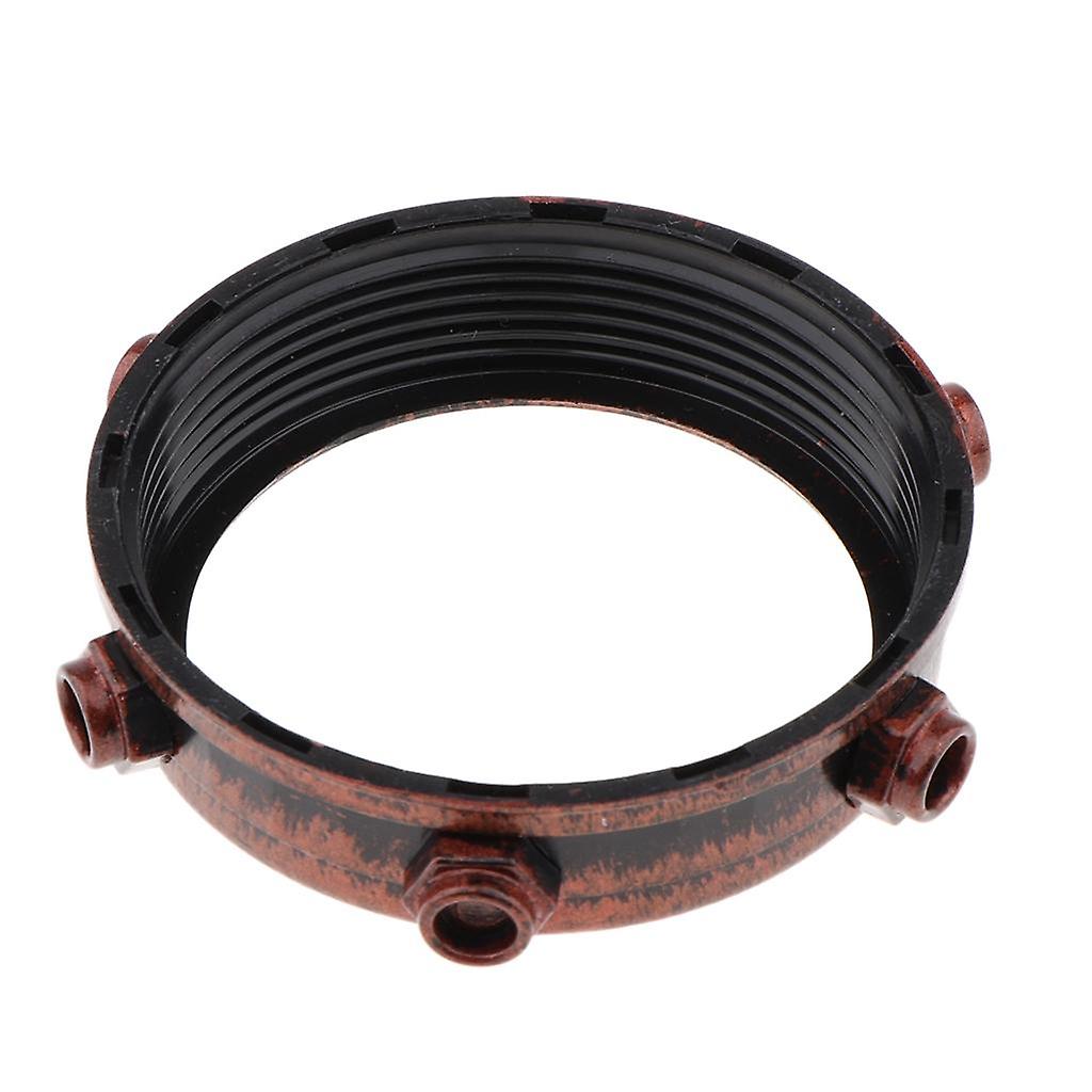 Screws Design Lens Frame Accessories for Steampunk Cyber Goggles Red bronze