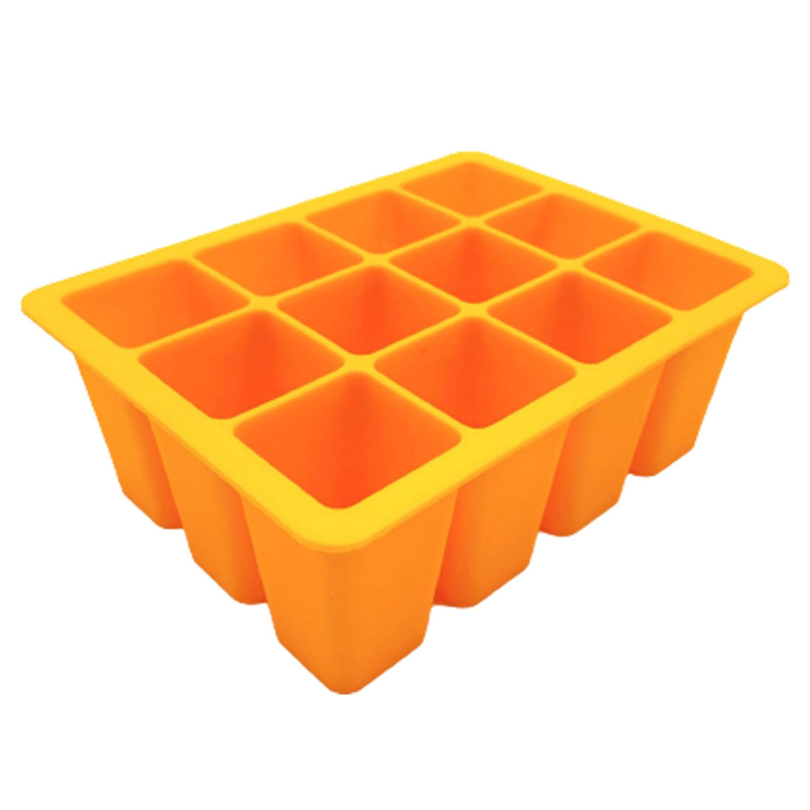 Plant Seeding Growing Starter Tray Reusable Silicone Plants Seed Starter Tray For Flowers Vegetables Fruits