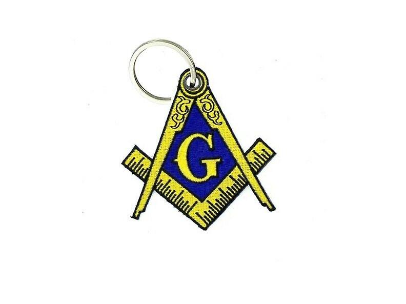 Cle Cles Clef Brode Patch Ecusson Flag Franc Macon Maconnerie