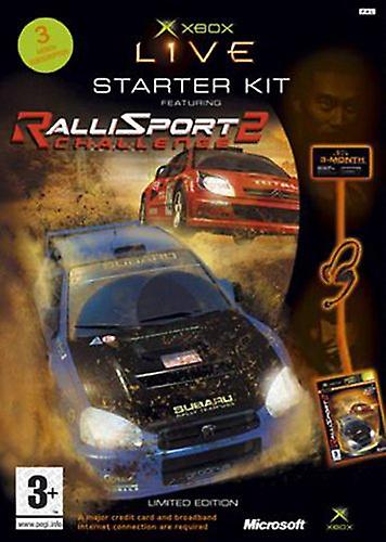 Xbox Live Starter Kit - Includes Free RalliSport Challenge 2 Game - PAL - New & Sealed