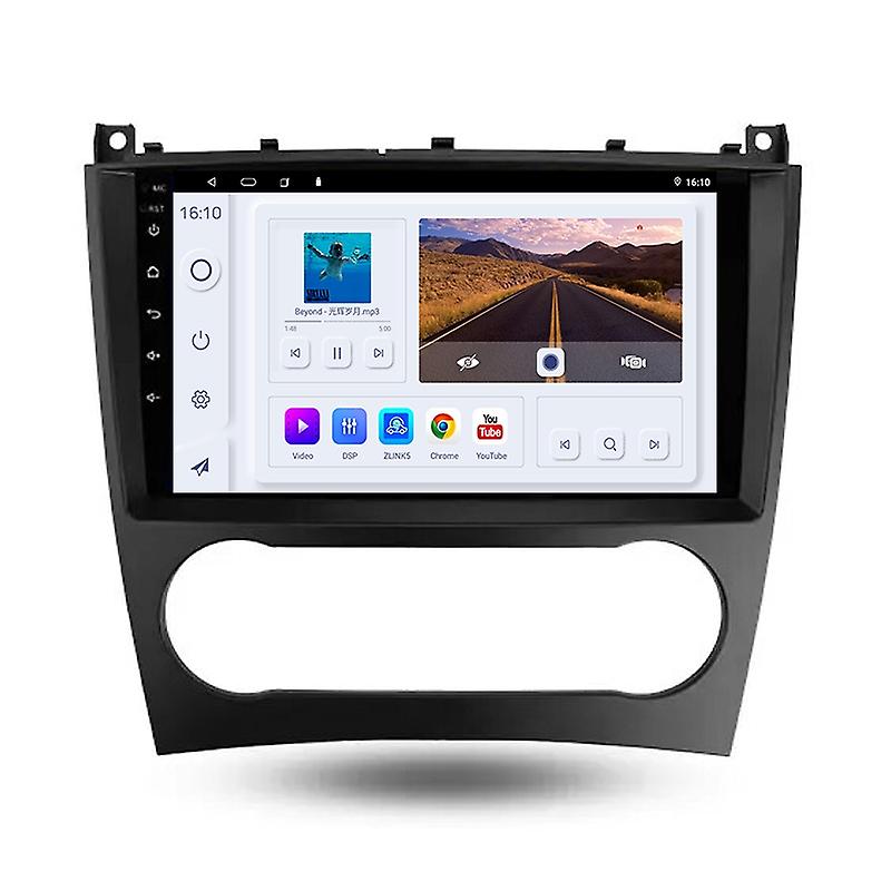 For Mercedes Benz C-Class C Class W203 W209 C180 C200 CL203 C209 A209 2004 - 2011 Android Car Radio 