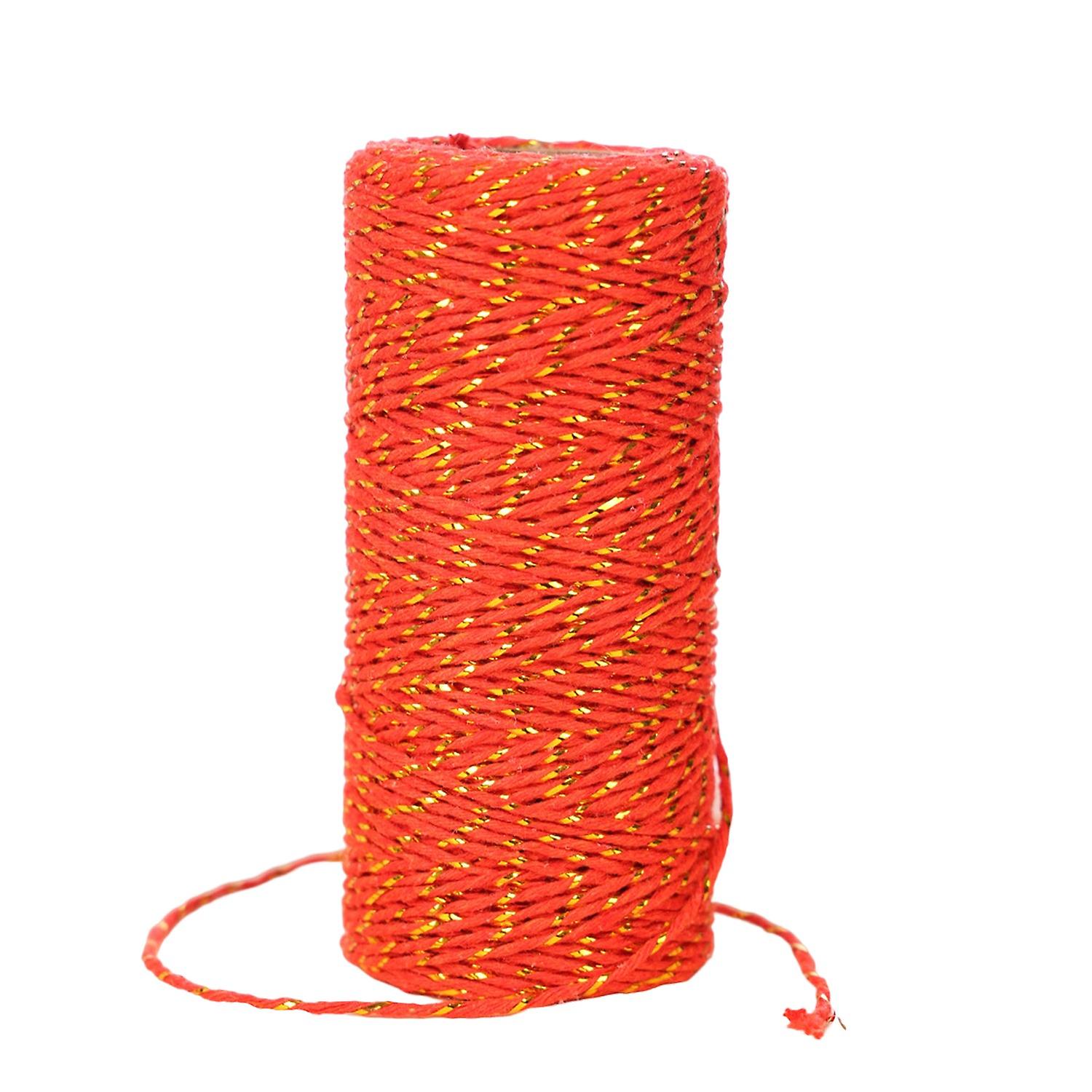 Corde d’emballage cadeau haute résistance résistant à l’usure léger emballage cadeau chaîne bricolage artisanat fait à la main