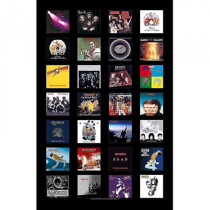Queen Albums Textile Poster