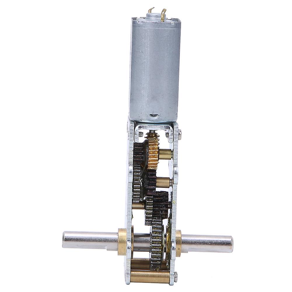 Risegun Worm Gear Motor Worm Gear Motor for Display Stand Electric Curtains, 12V 0.5A, High Torsion, WGF180-5512V12rpm