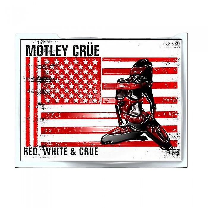 Mötley Crüe Rot, Weiß & Crüe Abzeichen