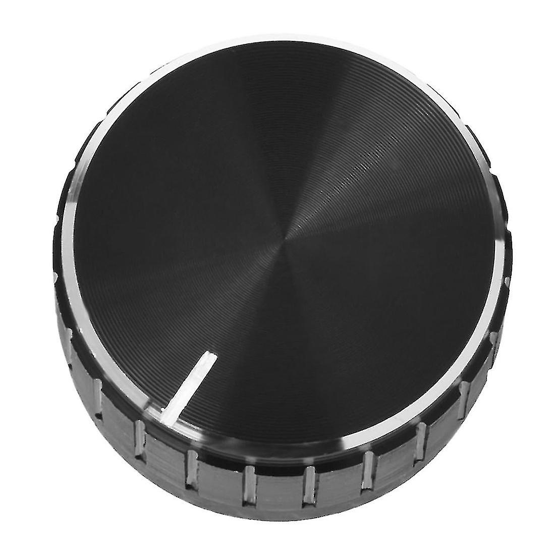 Black Aluminum Volume Control Amplifier Knob Wheel