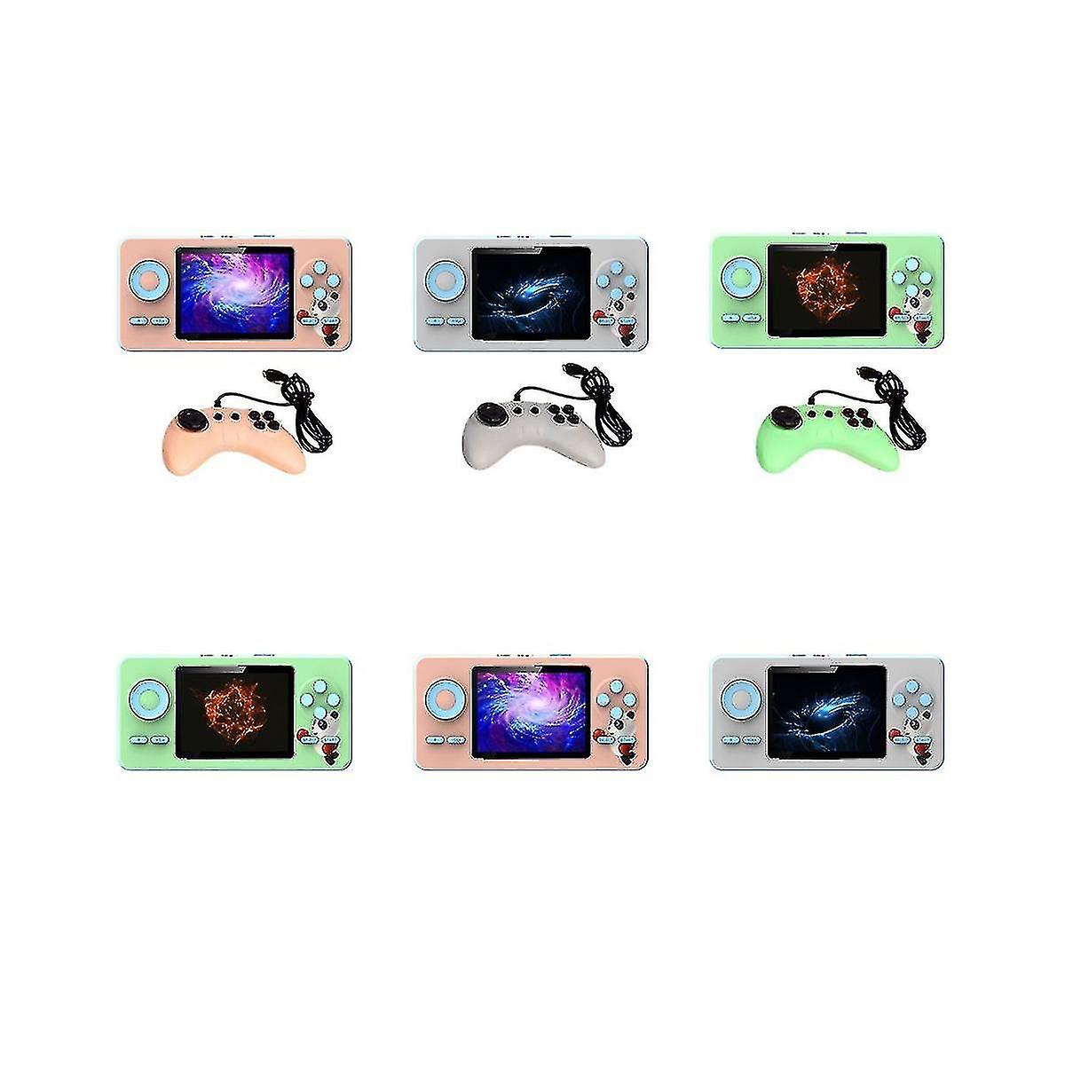 520 Games Console Retro Game Controller 2.4-inch Screen Handheld Game Player Two-person Mode (a)