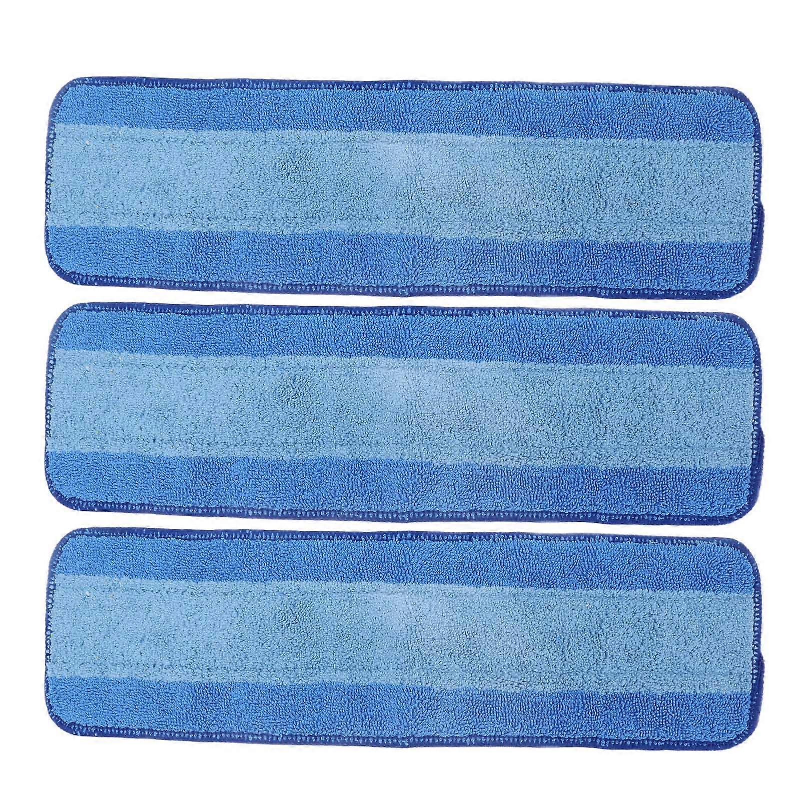 Bona Mop 3-Pack Dual-Purpose Wet & Dry Reusable Microfiber Floor Cleaning Mop Refills