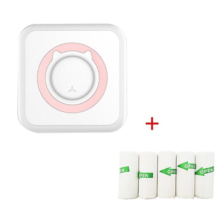 Mini Printer Pink+5 Stickers