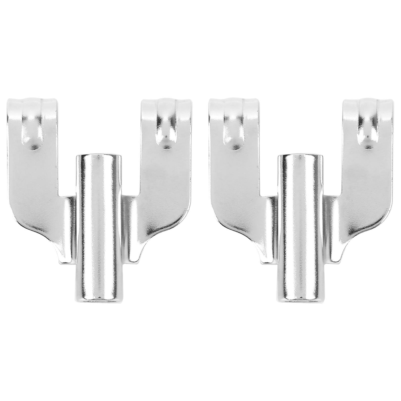 2Pcs Bass Drum Hook Marching Claw Iron Instrument Accessory Replacement Part Set Kit