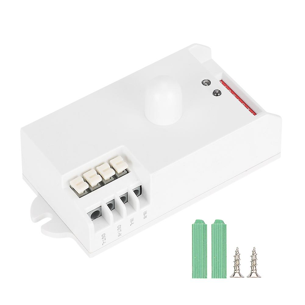 Smart Microwave Motion Sensor Switch, Automatic Lighting & Adjustable Sensitivity