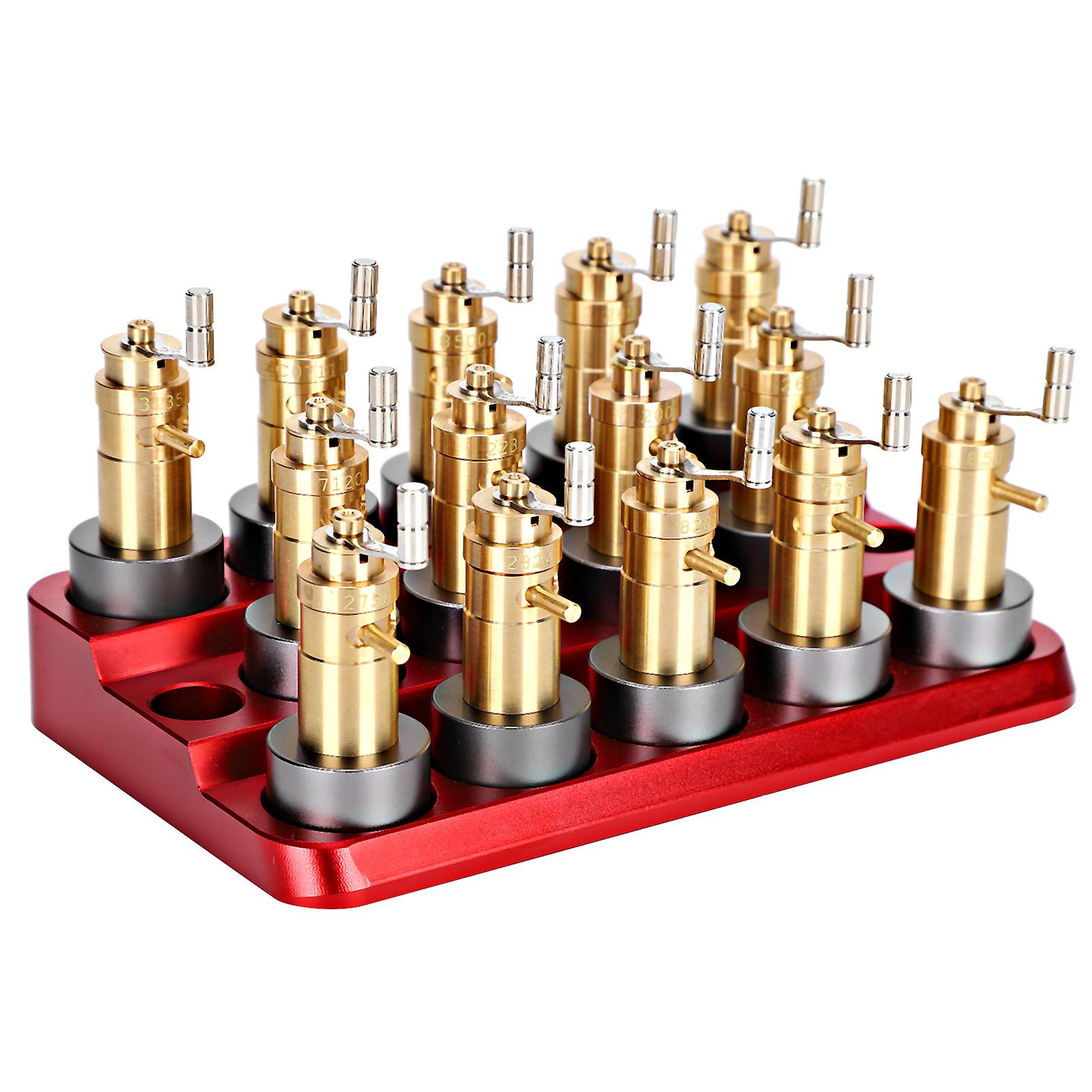 Watch Mainspring Winder Tool for 3135 2836 8200 Movement Red Base