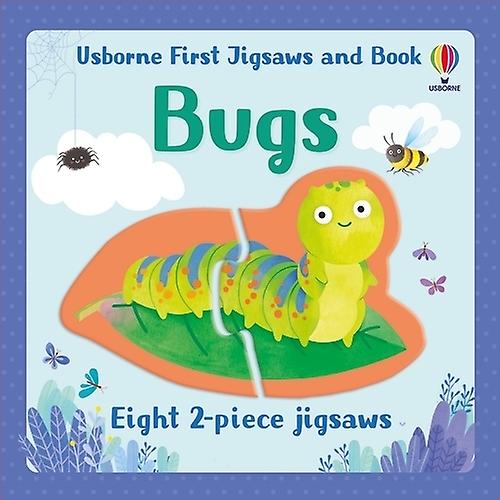 Usborne First Jigsaws And Book Bugs by Matthew Oldham Paperback Book