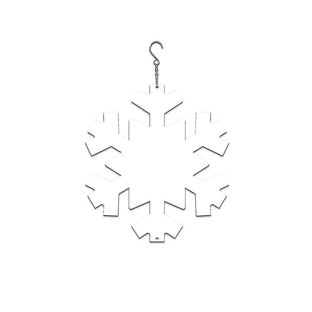 8pack Sublimation Wind Spinner Blanks,3d Sublimation Wind Spinner Blanks For Indoor Outdoor Christm