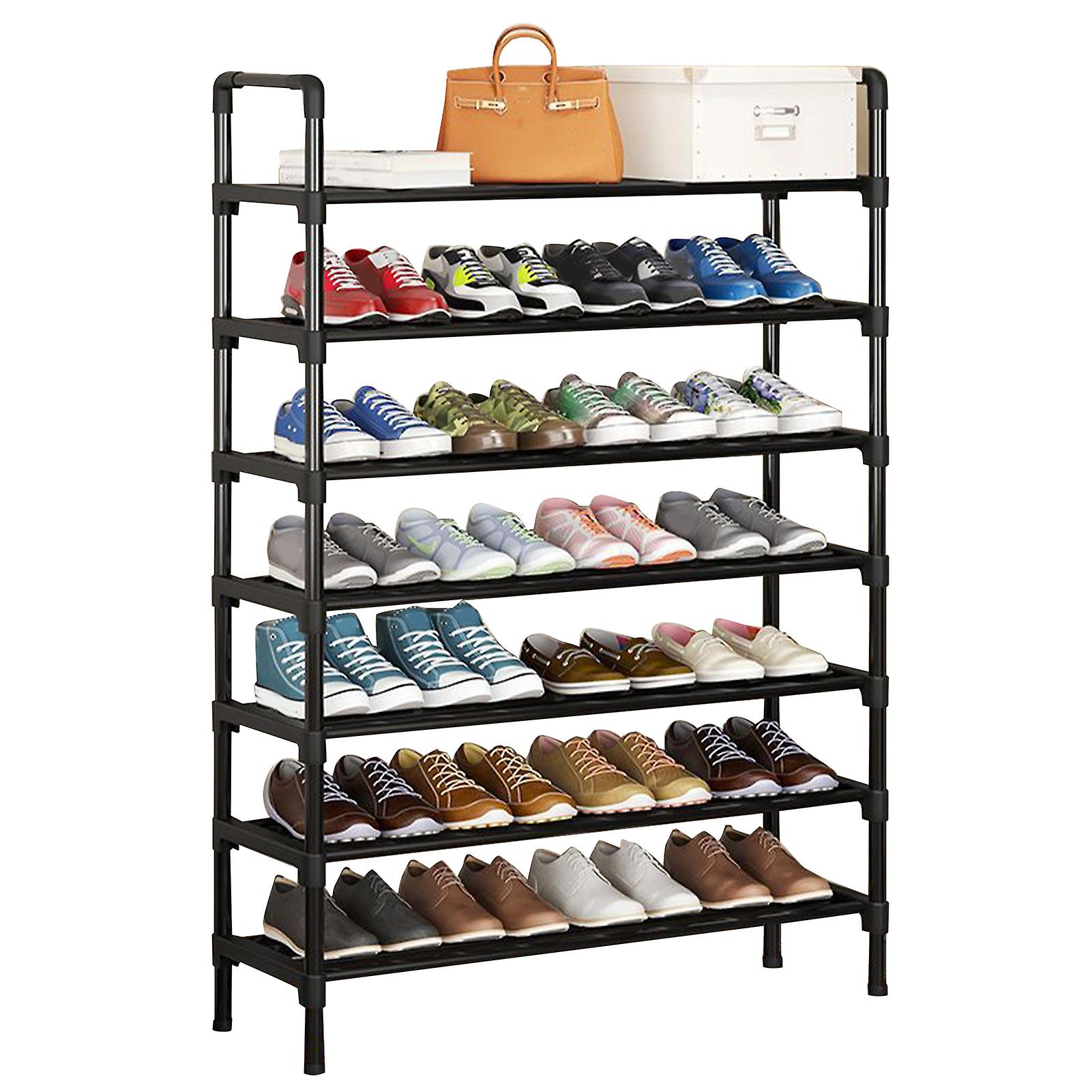 Rolling Utility Cart 3 Tiers Multifunctional Storage Rack with Wheels for Bedroom Kitchen Office Dormitory