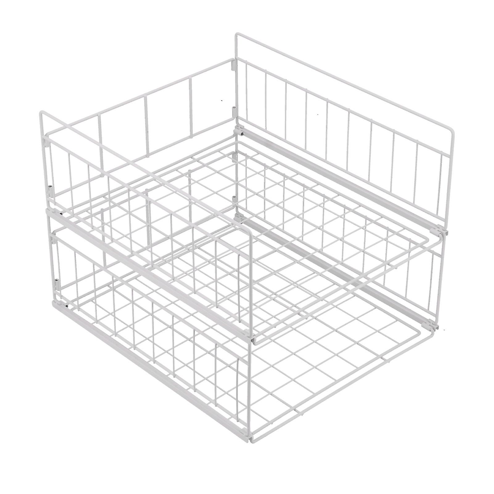 Kitchen Storage Shelf Detachable Wardrobe Dish Drying Rack Shelf Tableware Storage Rack