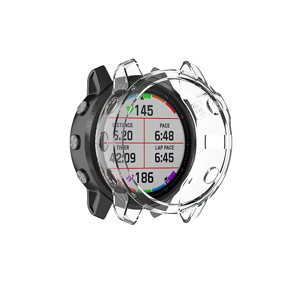 Shockproof Soft TPU Case for Garmin Fenix6S - Multi-Color, Durable, Easy Charging