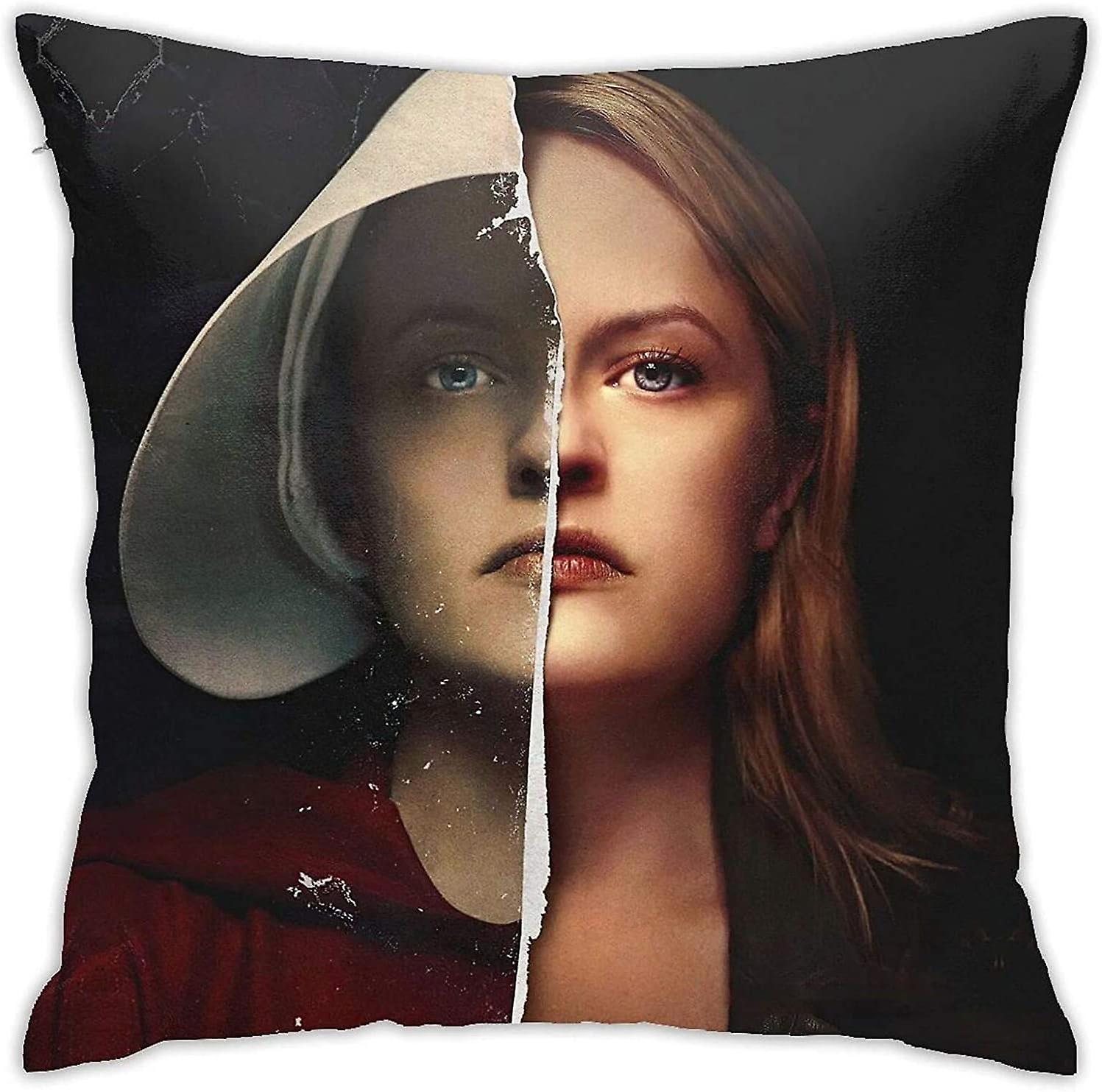 Hirola Morbido e Resistente The Handmaid'S Tale 4 Throw Copricuscini Divano Tessuto Art Federe Federe Quadrate Taglia Unica