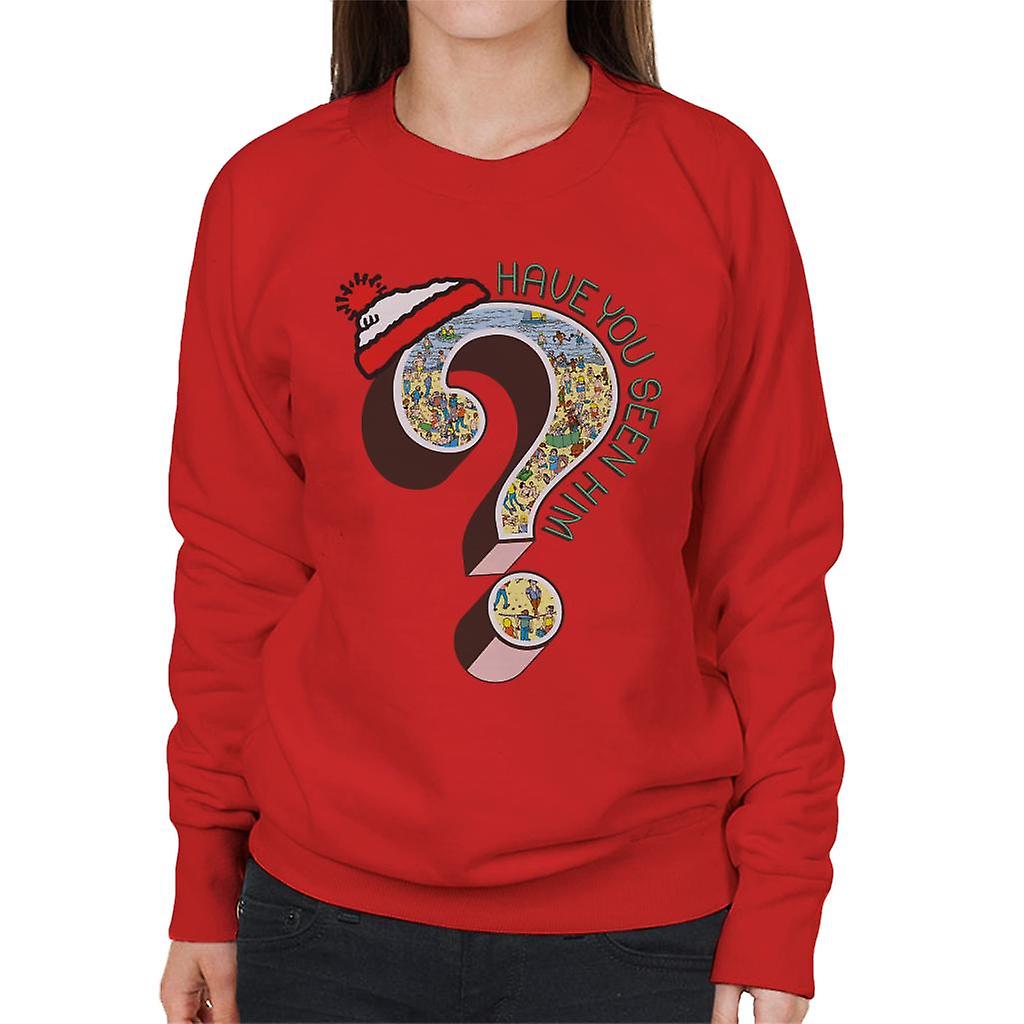 Where's Wally Question Mark Have You Seen Him Women's Sweatshirt