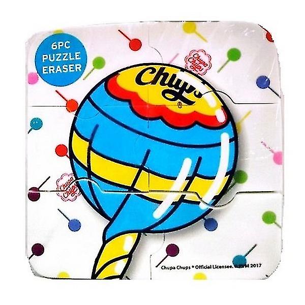 Chupa Chups Puzzle Eraser (Pack of 6)