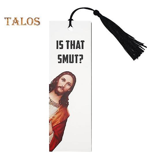 Jesus bokmerke med dusker Utsøkt er at Smut Letter Skriv ut lesekamerat bokmerke for bok