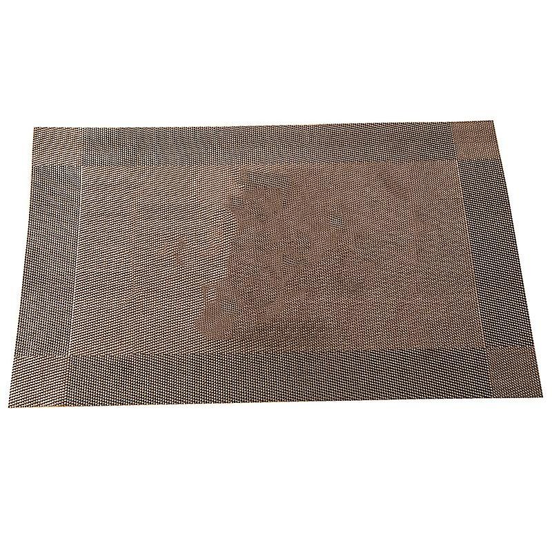 Placemats Set of 4 Washable PVC Heat Resistant Non-Slip Placemat