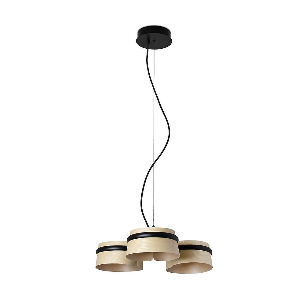 Faro LOOP - Integrated LED Pendants Wood, 2700K