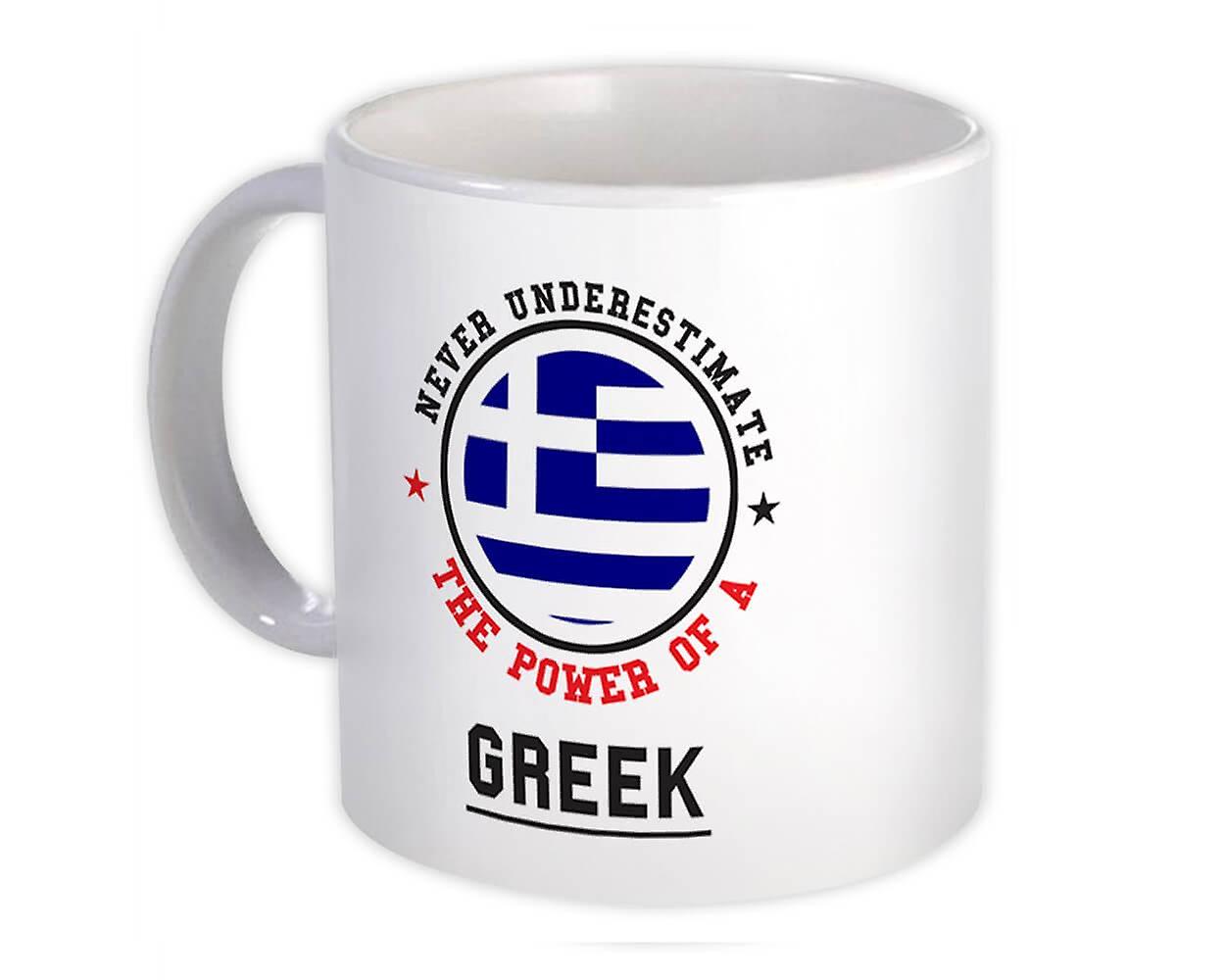 Gift Mug: Greece Flag