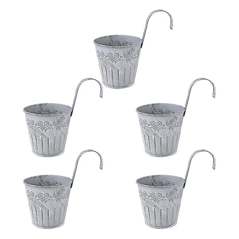 5pcs Iron Flower Pot
