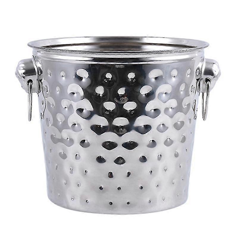 1pcs Cubo de hielo acero inoxidable