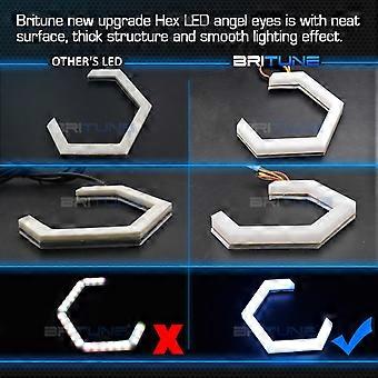Hexagon LED RGB Angel Eyes Halo Light Kit – Bluetooth App Controlled Tuning