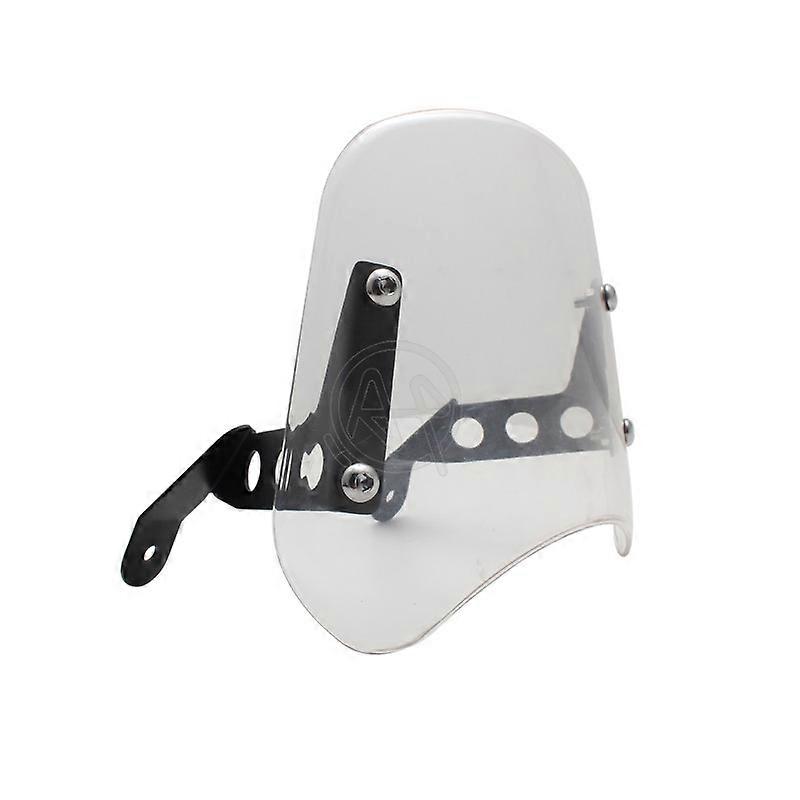 Black/Smoke /Clear Motorcycle Headlight Windshield Wind Deflector Windscreen Unive for Benelli Leoncino 250