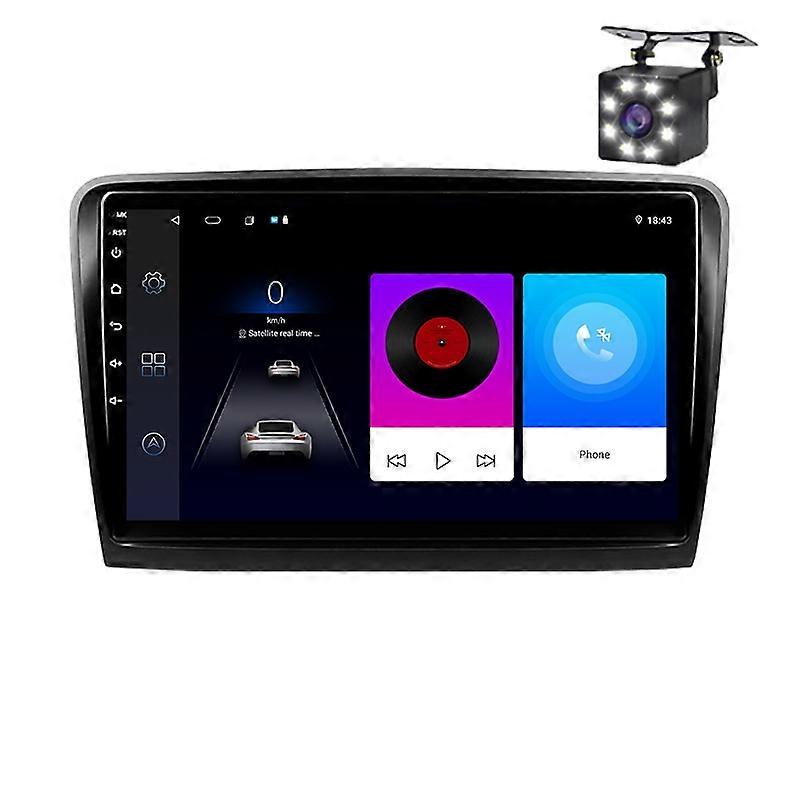 Car Multimedia For Skoda Superb 2 B6 2008 - 2015 Navigation GPS Carplay Android Auto