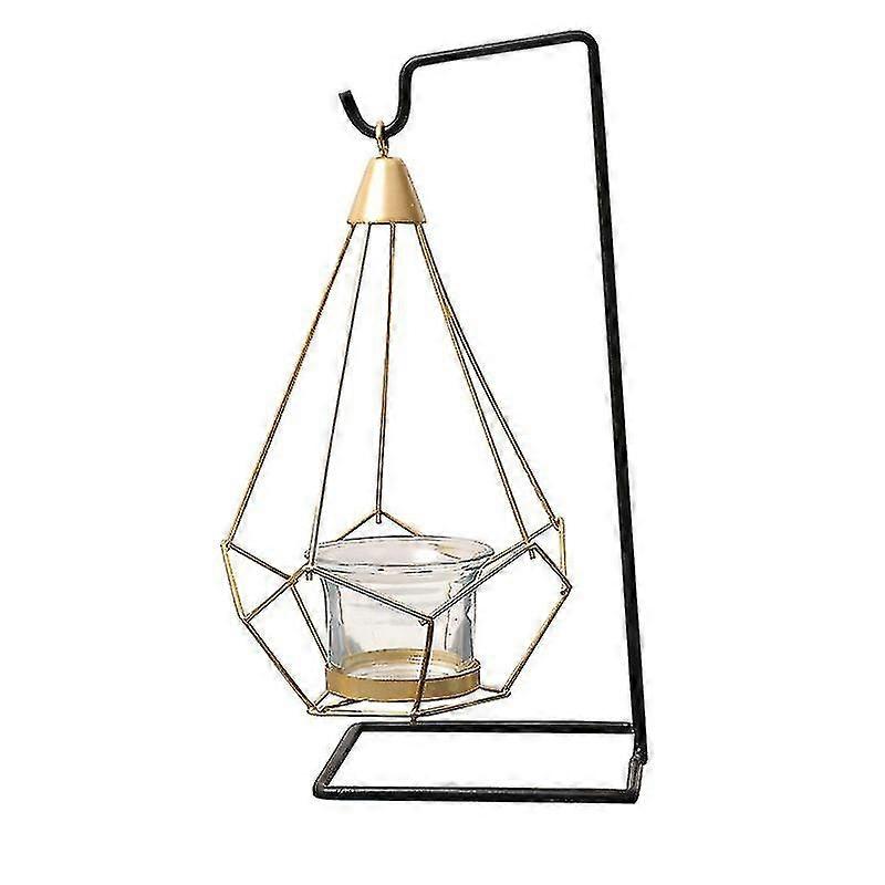 Scandinavian Simple Iron Candle Holder Ornament