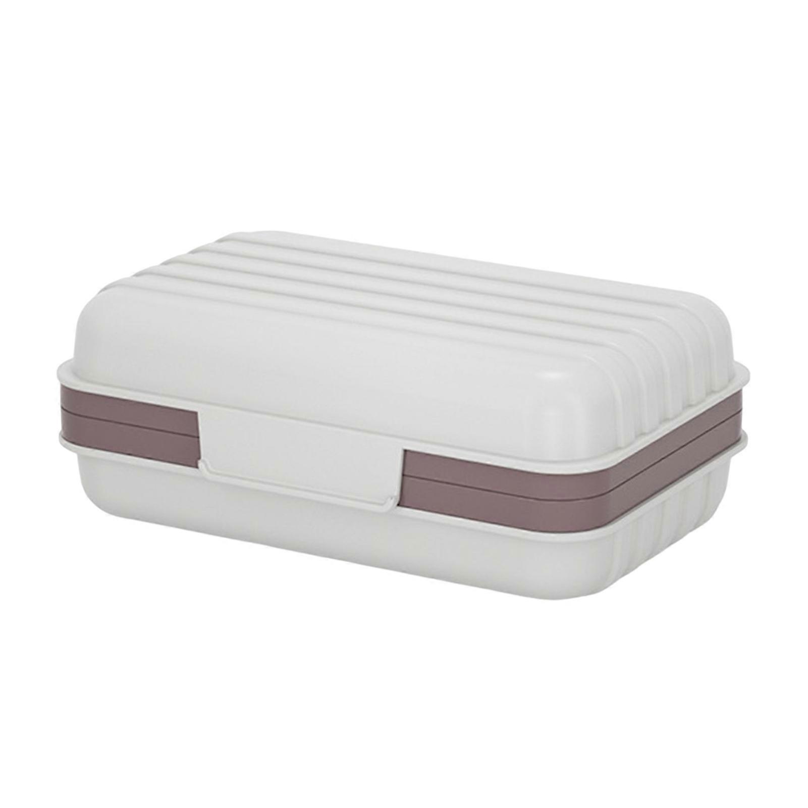 Soap Container Soap Holder Easy Cleaning Soap Box Various Colors for Home Bathroom Shower Supplies