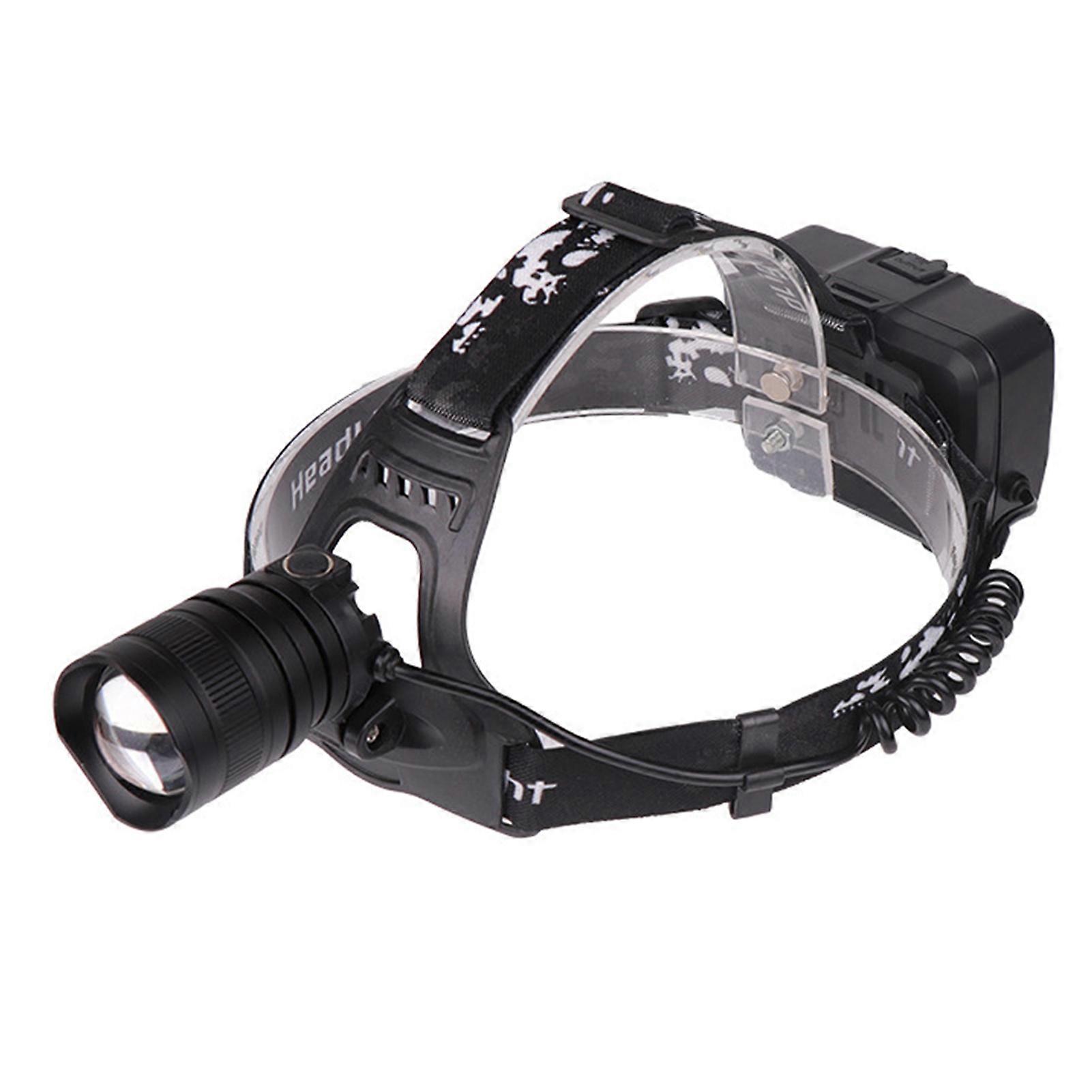 Outdoor Angle Adjustable Headlight Strong Light Induction Headlight for Night Riding Walking Use