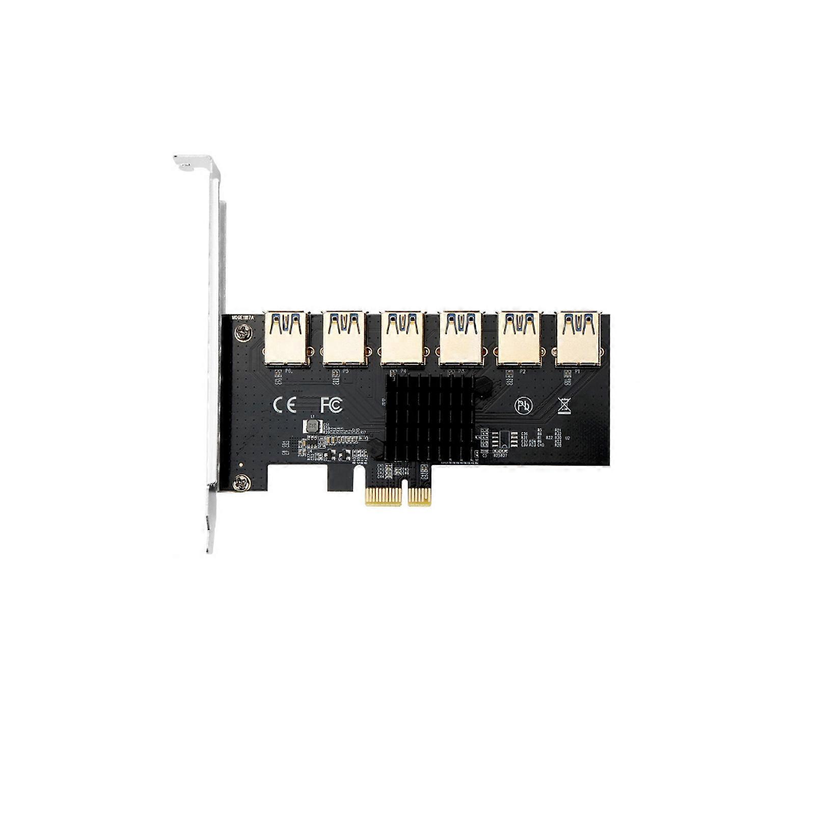 ASM1187E Ana Çip PCIE 1 - 6 USB3.0 Yükseltici Kartlar Elektronik Tamir Parçaları