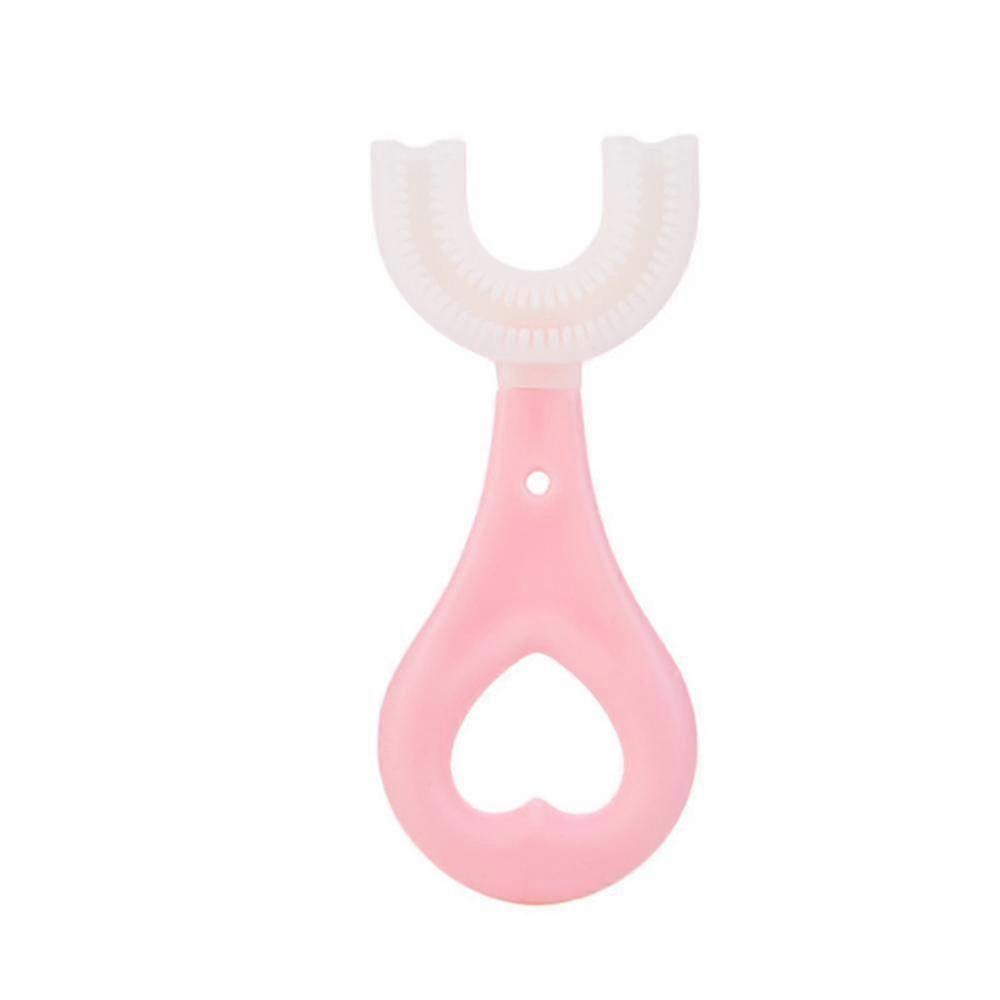 Children's U-shaped Mouth-type Soft Toothbrush Manual