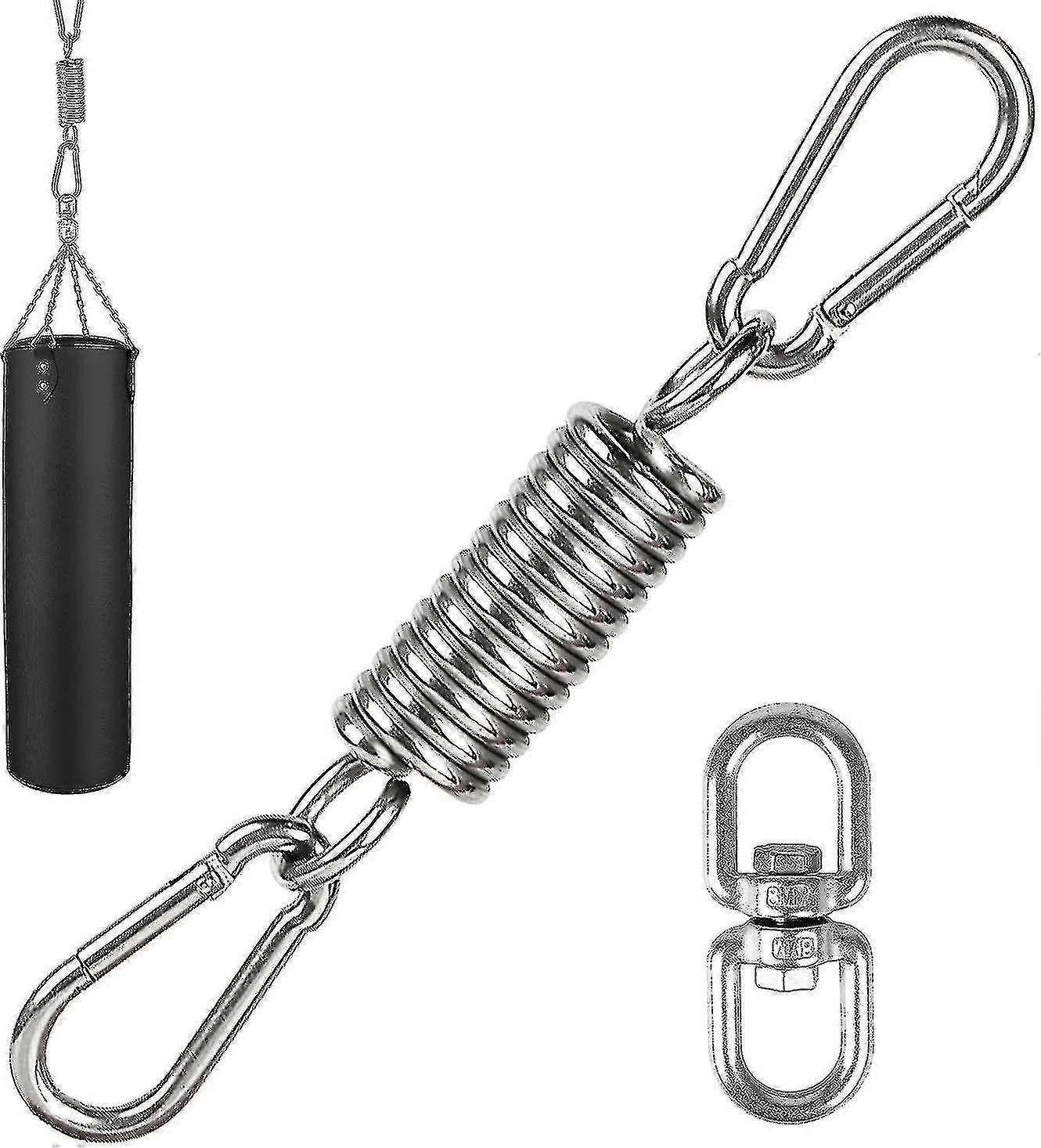 Ceiling Hook Spring Hanging Chair With Two Carabiners