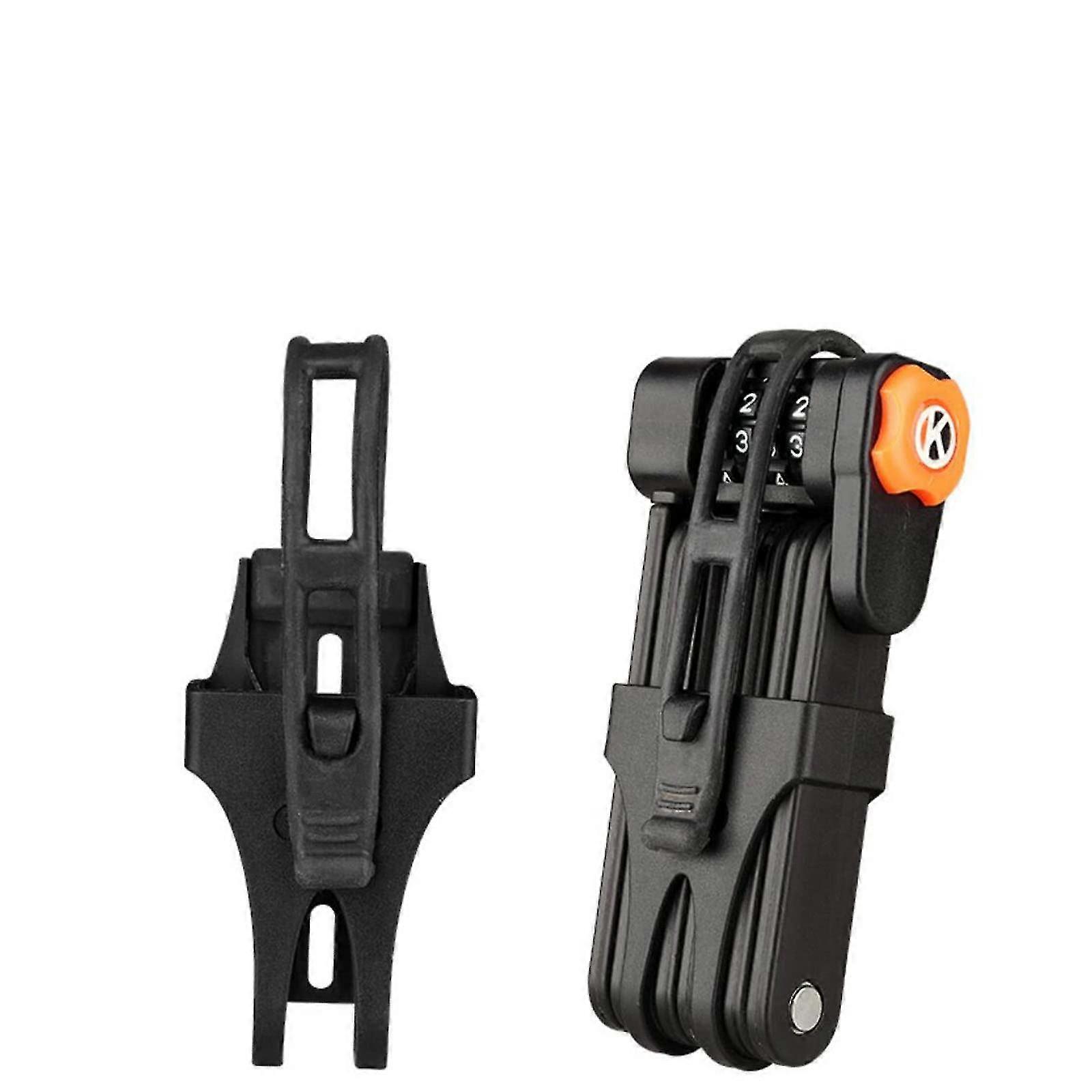 Mountain Bike Code Lock,bicycle Code Lock,folding Bike Lock With 4 Password Anti-theft