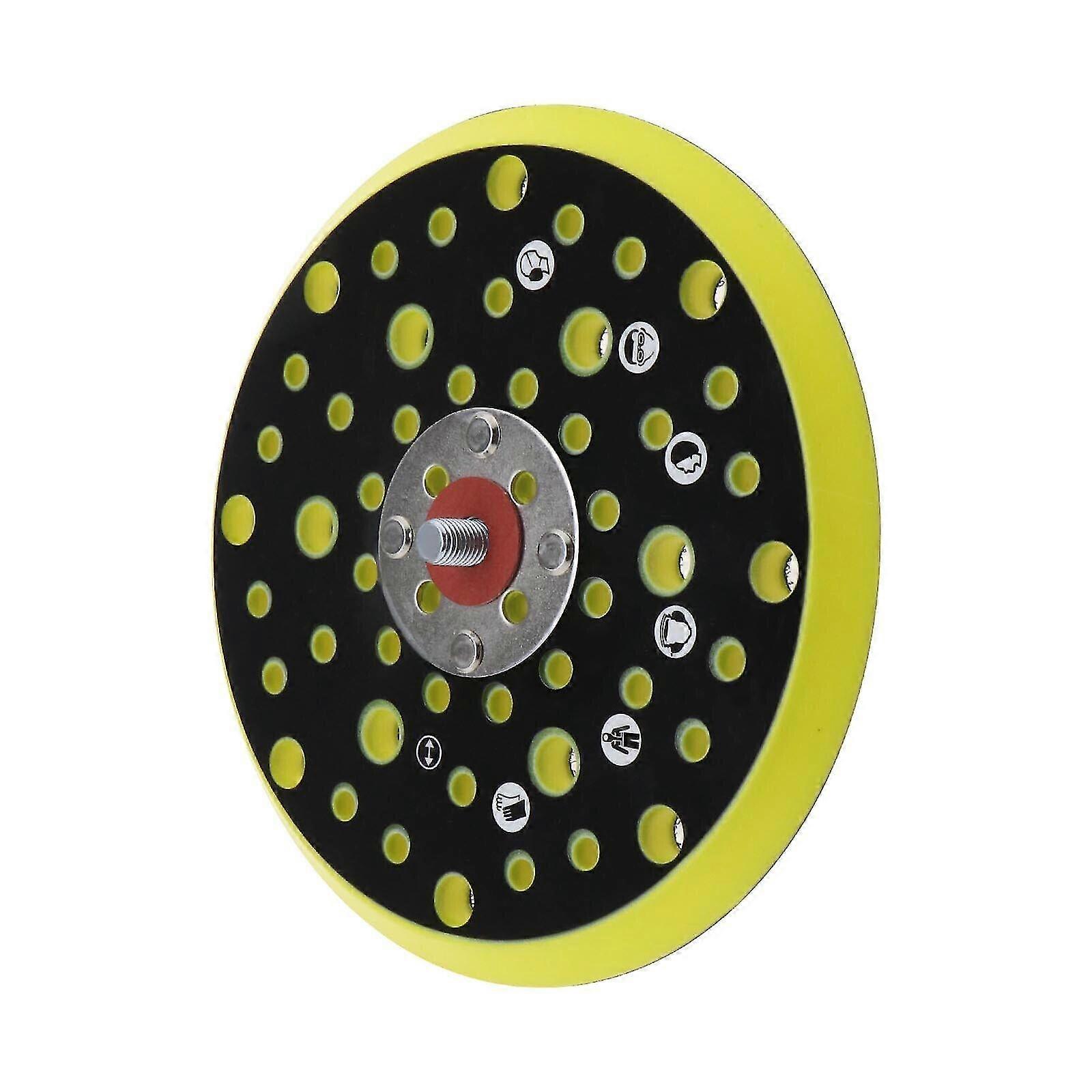 Replacement Backing Pad For 6 Inch/150mm 54 Holes Base(yellow)(1pcs)