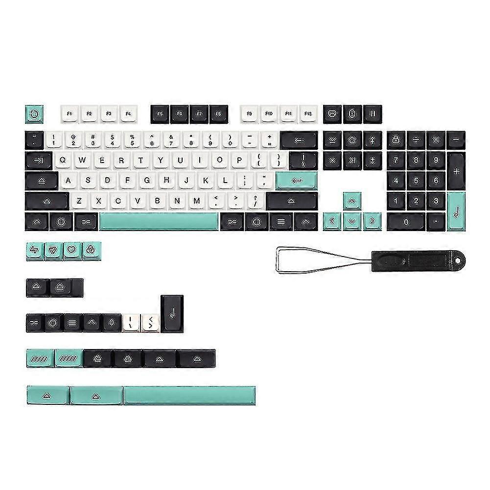 127 Key Pbt Xda Keycaps For Dz60/rk61/64/gk61/68 Mechanical Keyboard