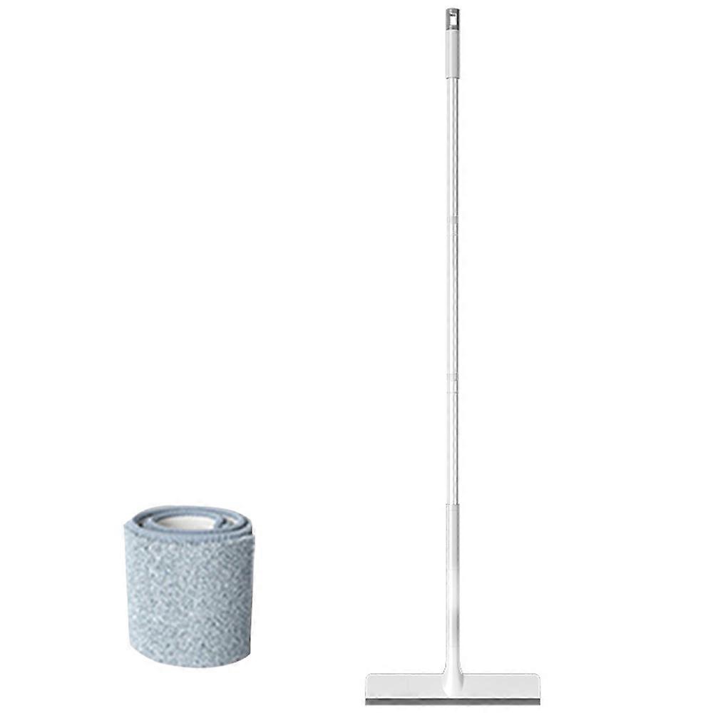Double Side Glass Cleaner with Long Handle Household Water Stains Removal Tool for High Window