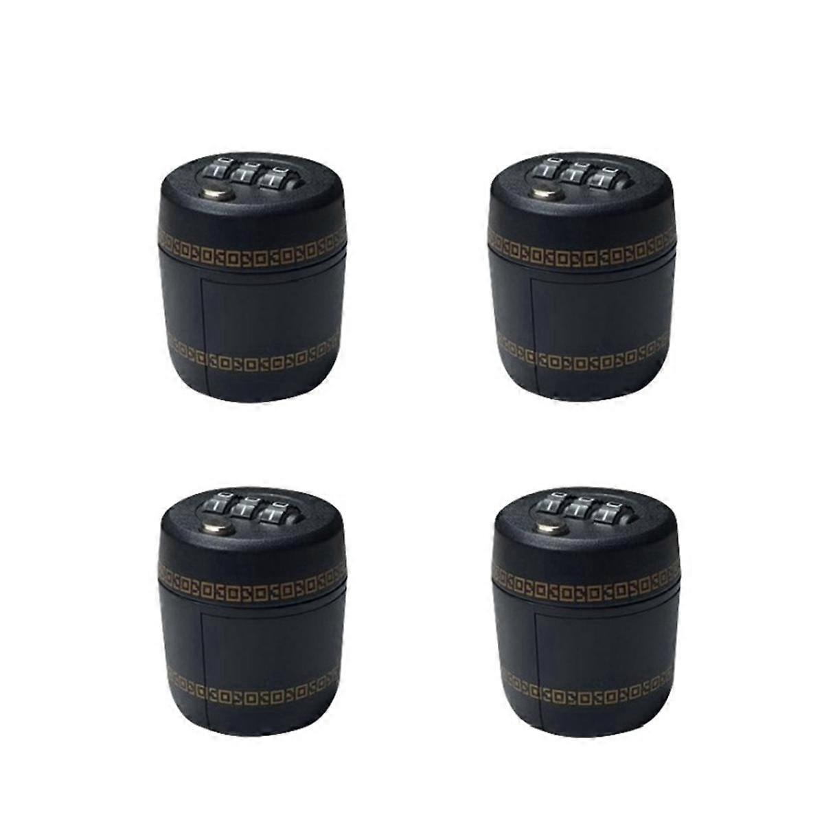 Plastic Wine Bottle Lock Secret for Wine Stopper Bottle Cap with Password Bar Wine Accessories Gift