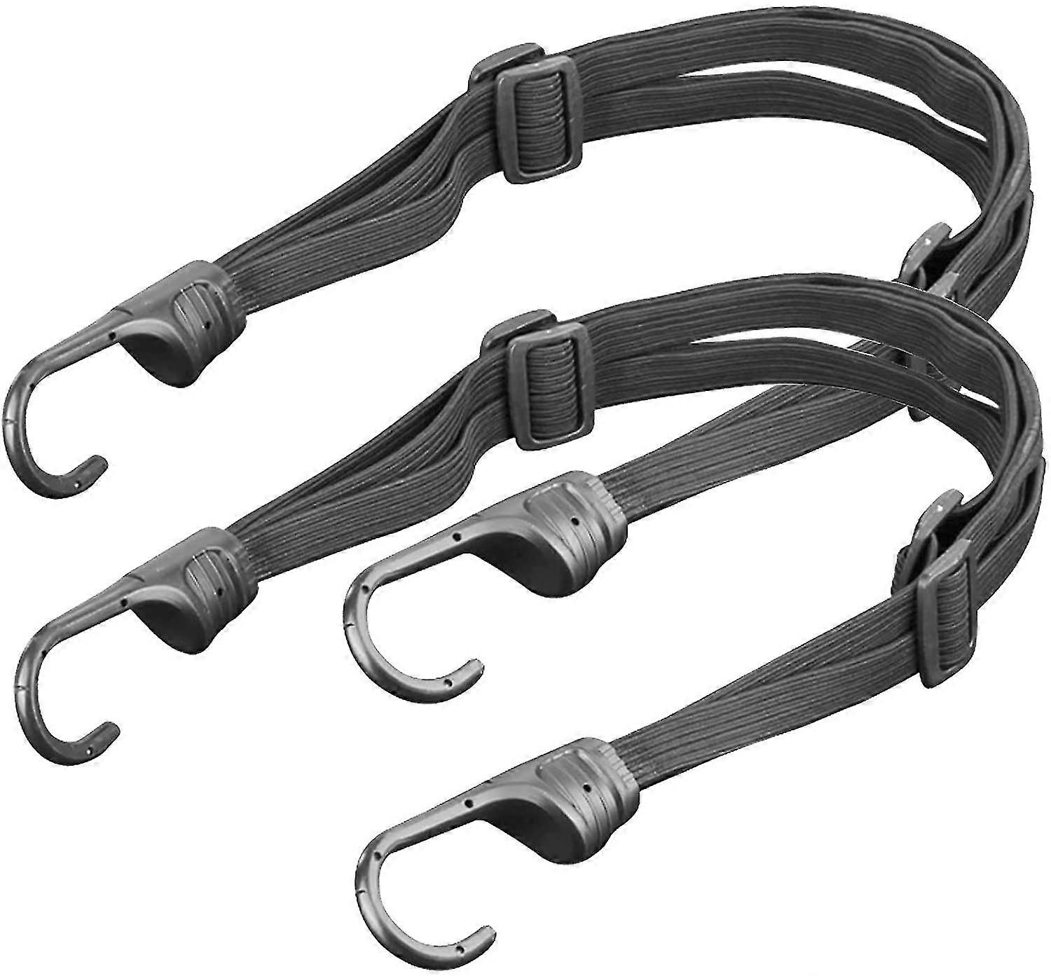 Retractable Bike Bungee Strap with Hook & Buckle: Secure Luggage