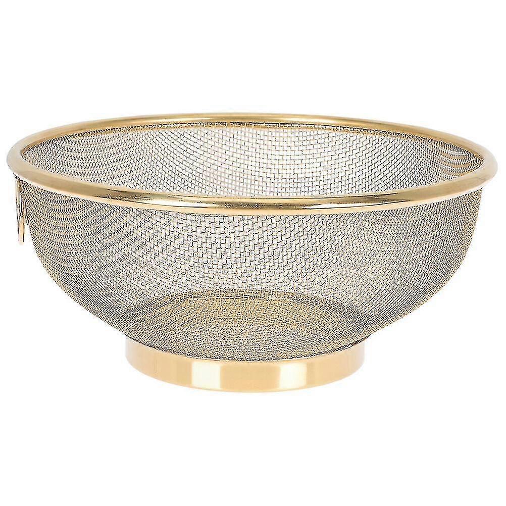 Fijnmazig roestvrij staal vergiet mesh zeef vergiet zeef zeef rijstwaskom